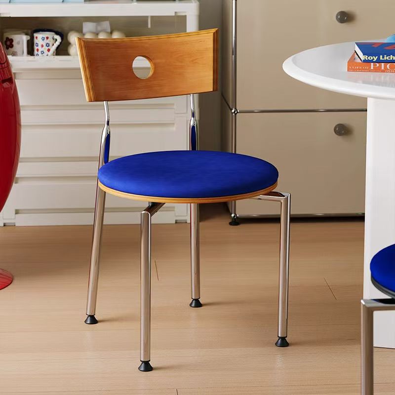 Customized medieval dining chair for homeretro back chair scandinavian berg chair cross-border manufacturer casual casual makeup chair