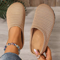 spring/summer new arrival: plus-size platform slides for women (sizes 36-43). wholesale available. dropshipping to  and