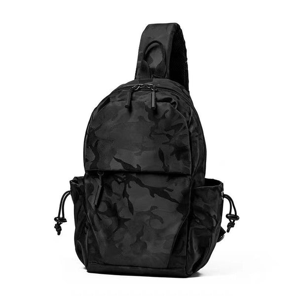 Small shoulder bag men's small trendy brand mini lightweight student schoolbag sports short trip messenger bag large capacity