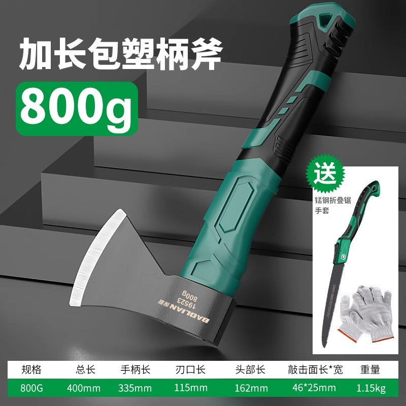 Baolian ax wood splitting artifact woodworking ax outdoor camping tree cutting lumber for home chopping bones hand ax mountain ax