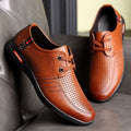 2025 summer sandals new arrival hidden heel crocs business casual shoes cut out sandals soft sole shoes men trendy