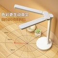 Eye-care led desk lamp for study, rechargeable/plug-in, student dorm reading light, children's vision protection, bedroom bedside lamp