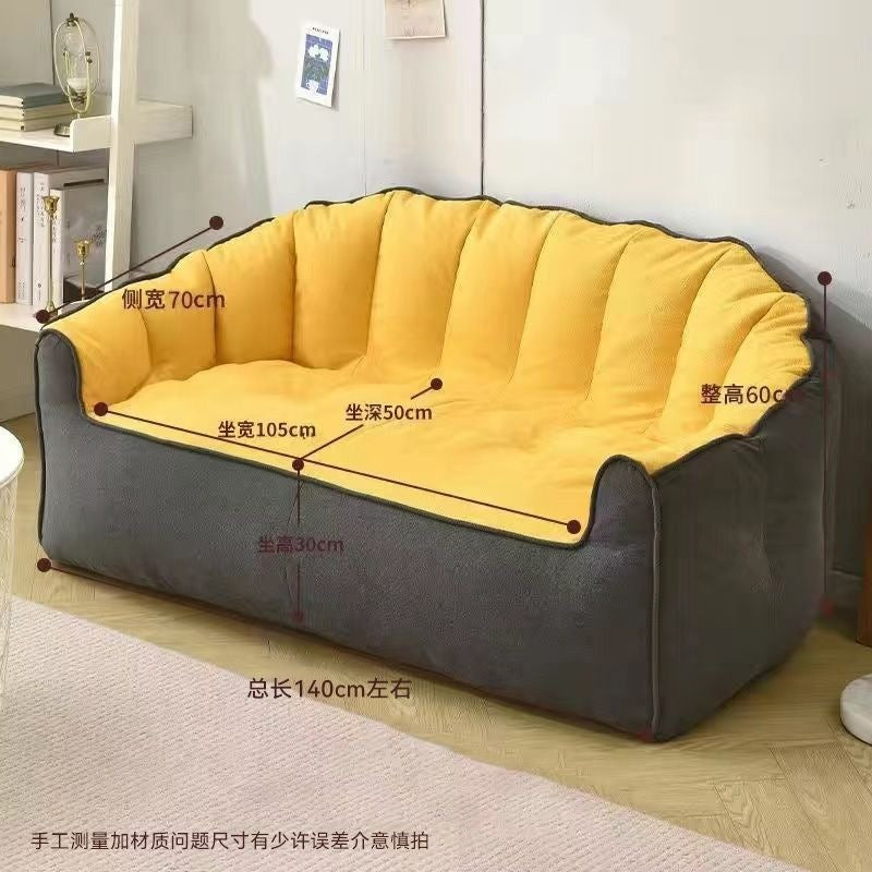 Beanbag sofa can sleep and lie down fall and winter style tatami living room bedroom small apartment single and double rental house small sofa