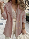 European and american cross-border e-commerce women's clothing amazon short textured casual top long sleeve jacket outerwear autumn and winter new women's collection
