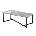 Italian style coffee table, minimalist modern living room creative rock slab tea table dining table, geometric coffee table - perfect for small spaces