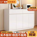 Special offer sideboard wall-mounted all-in-one locker kitchen cabinet cupboard for home balcony cream style living room tea cabinet
