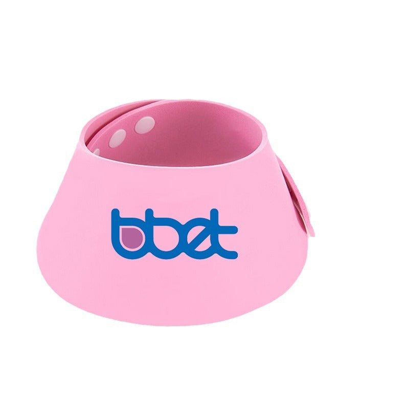 Baby bath visor - adjustable, thickened shampoo cap for kids - waterproof, ear-protecting, water-resistant shampoo visor - customizable