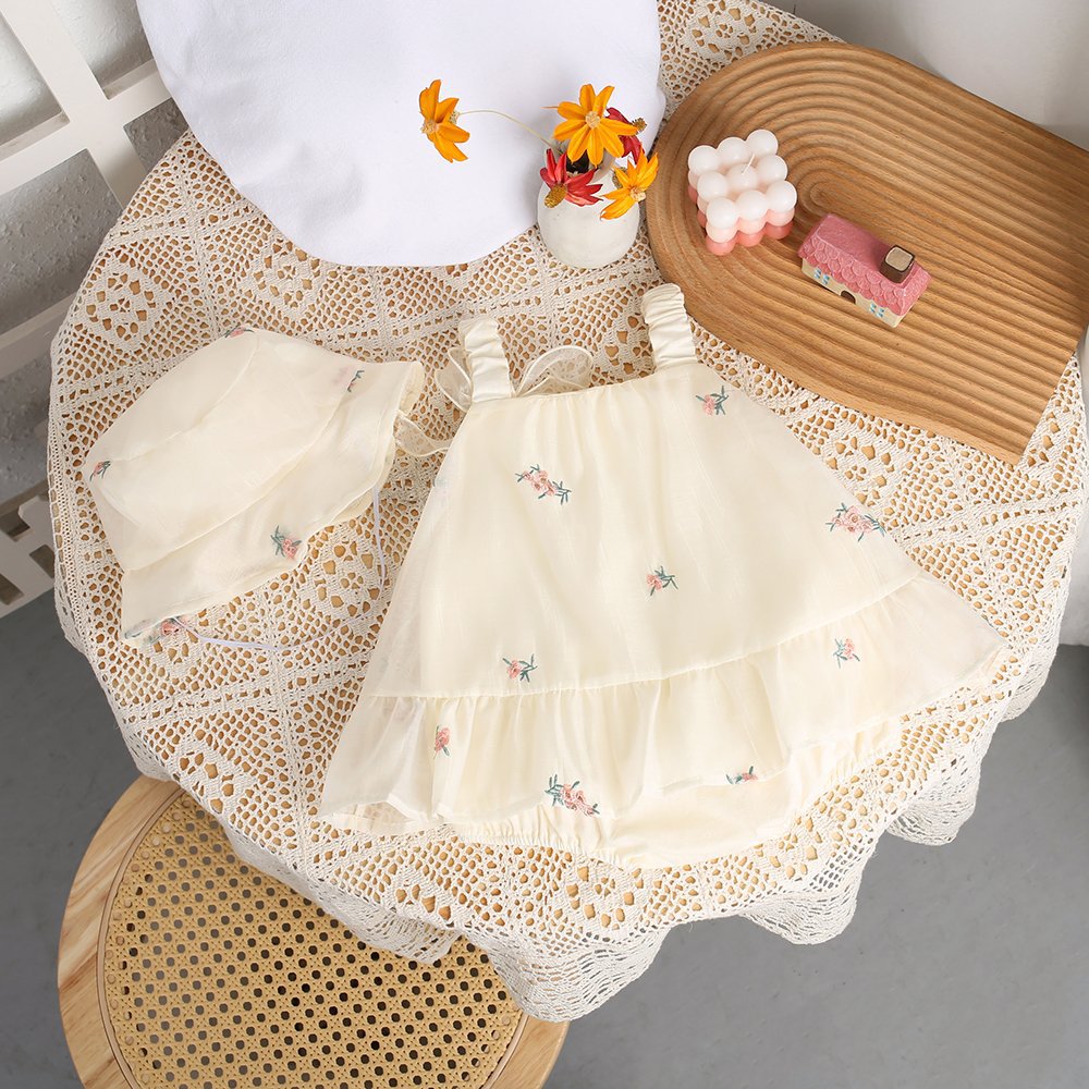 Baby clothes summer thin newborn baby girl bag butt skirt full moon 100 days super cute super cute romper summer