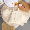 Baby clothes summer thin newborn baby girl bag butt skirt full moon 100 days super cute super cute romper summer