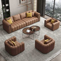 3+1+1+1+ coffee table combination (sofa 220 long) brown