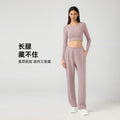 Fall and wintercasualstraight-leg pants air layer running sports yoga pants women's looseslimming lookloose pants daw167