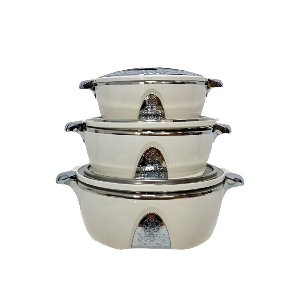 1.5l-2.5l-4.0l food warmer containerforeign trade 3pcs thermal insulation box set