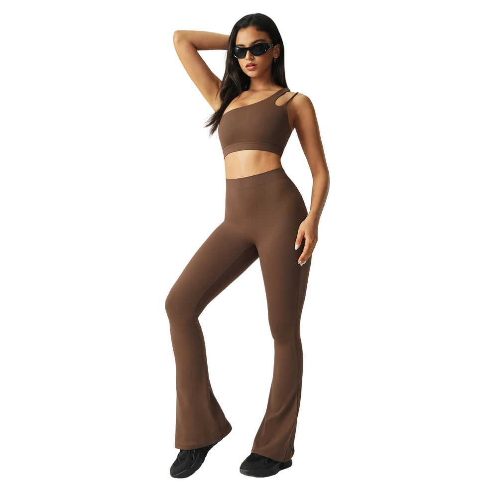 fashion tight butt lifting fitness yoga pants zipper long sleevesjacket push-up sports bra yoga suit