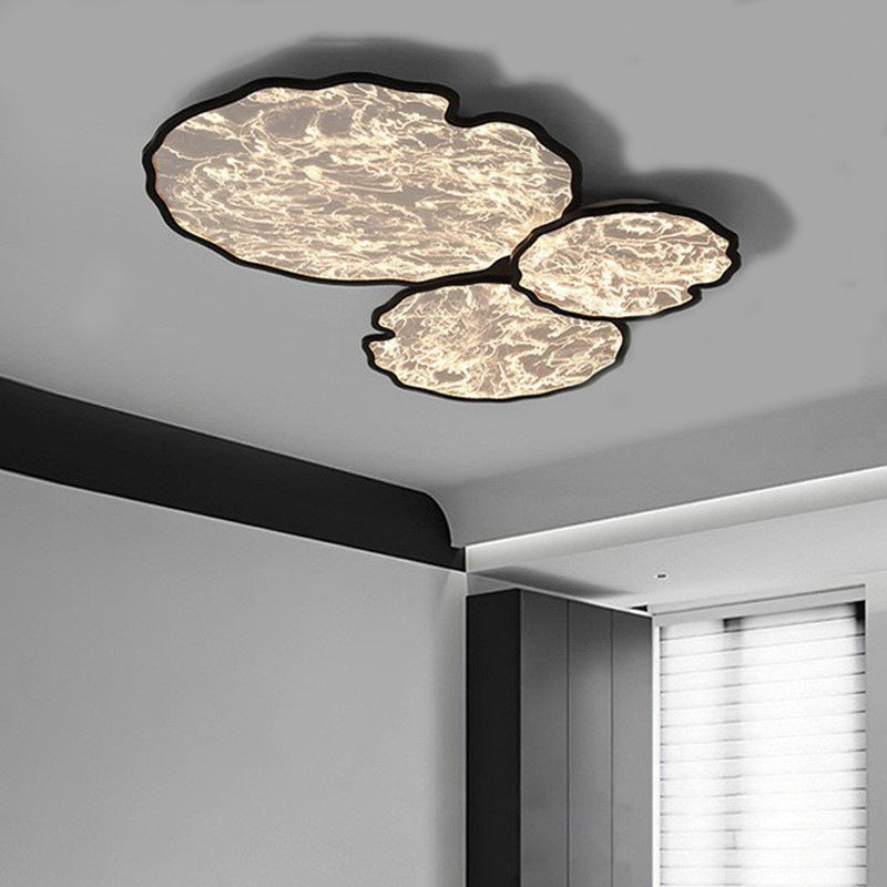 3D Cloud Mist Modern Minimalist Living Room Ceiling Light Bedroom Intelligent Full Spectrum Highlight Eye Protection Home Smart Lighting
