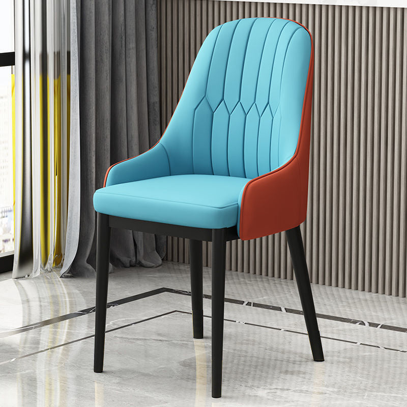 Nordic dining chair - modern minimalist design for home, premium quality, light luxury backrest, casual dining chair, restaurant & cafe seating