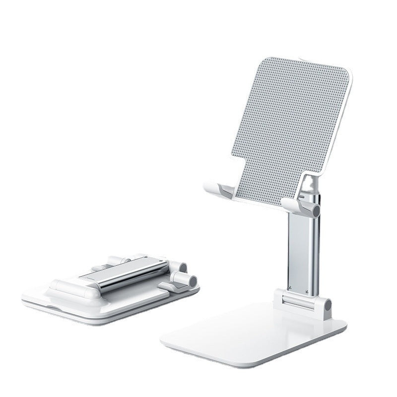 Multifunctional portable phone stand - foldable, height-adjustable, lazy live streaming, telescopic, online class, office desktop, and travel-friendly