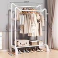 Upgraded cat ear double pole model 110cm elegant white four side hooks.;
