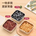 304 stainless steel small lunch box - freezer rice portioning container, quantified weight loss, mixed grain bento box, fruit refrigerator fresh-keeping container