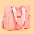 2024 new large capacity women's tote bag - minimalist commute, casual, fashionable, versatile shoulder bag - mom bag
