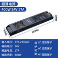24v-400w ultra-thin silent power supply (jet black)