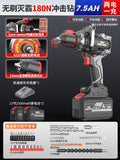 Wholesale nanwei brushless electric drill 180n high torque ice breaker impact drill high power industrial electric drill power tools