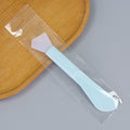 Gray blue rod double-ended silicone brush stick (diamond shape)