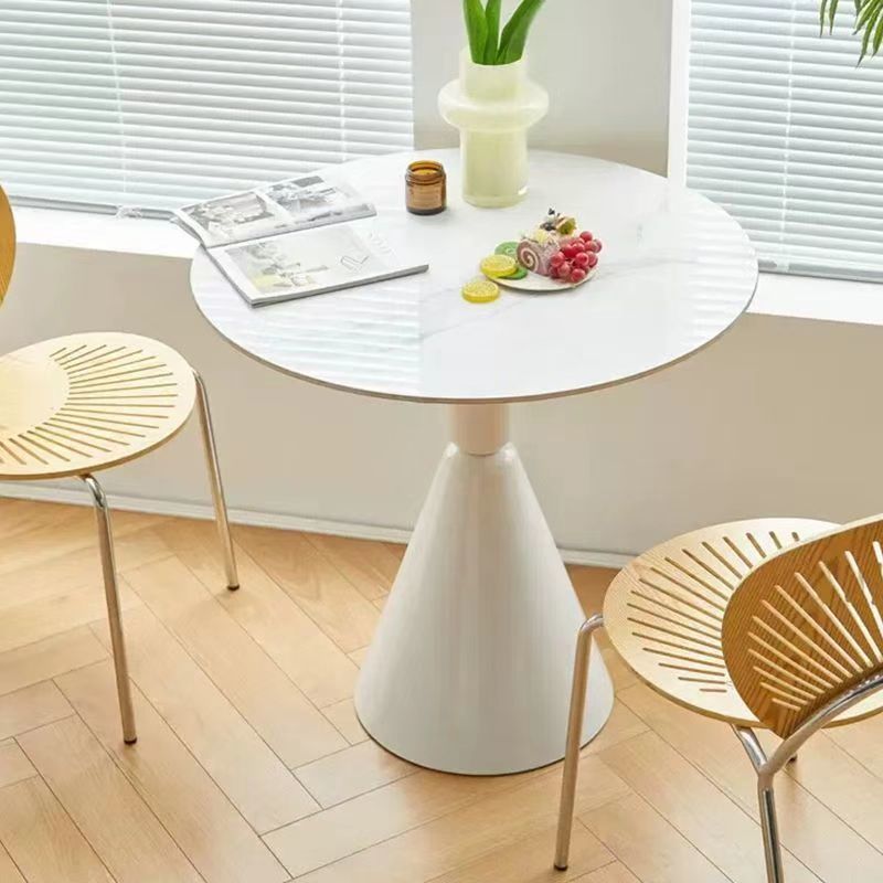 Cream style french garden table dining table small apartment for home slate table and chair combination accessible luxury reception negotiation balcony table