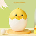 Broken shell chicken trash can small desktop swing lid paper basket bedroom bedside desk mini cute plastic storage bucket