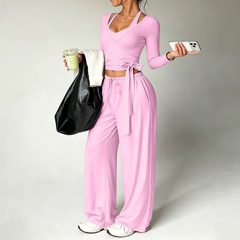 fall/winter new arrival: brushed yoga set - quick-dry, beautiful back tank top, activewear set for women - casual running & fitness