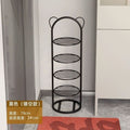 Bear creative economical floor-standing iron shoe rack accessible luxury simple for home doorway multi-layer shoe rack casual shoe cabinet