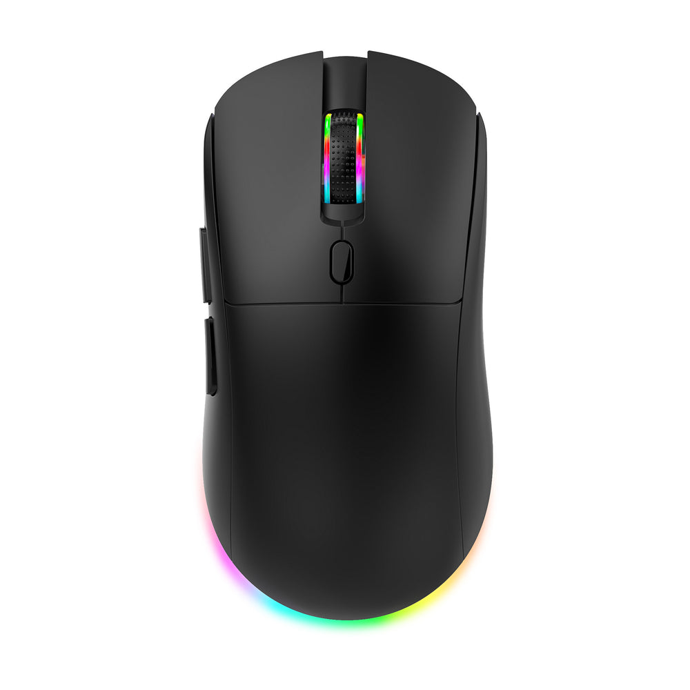 Longweishi r518 wireless bluetooth tri-mode gaming mouse - wired, 2.4g wireless, rechargeable, lightweight - perfect for esports and office use
