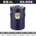 304 stainless steel insulated bucket, special soy milk bucket for stalls, outdoor camping style cold ice bucket, commercial large soup bucket