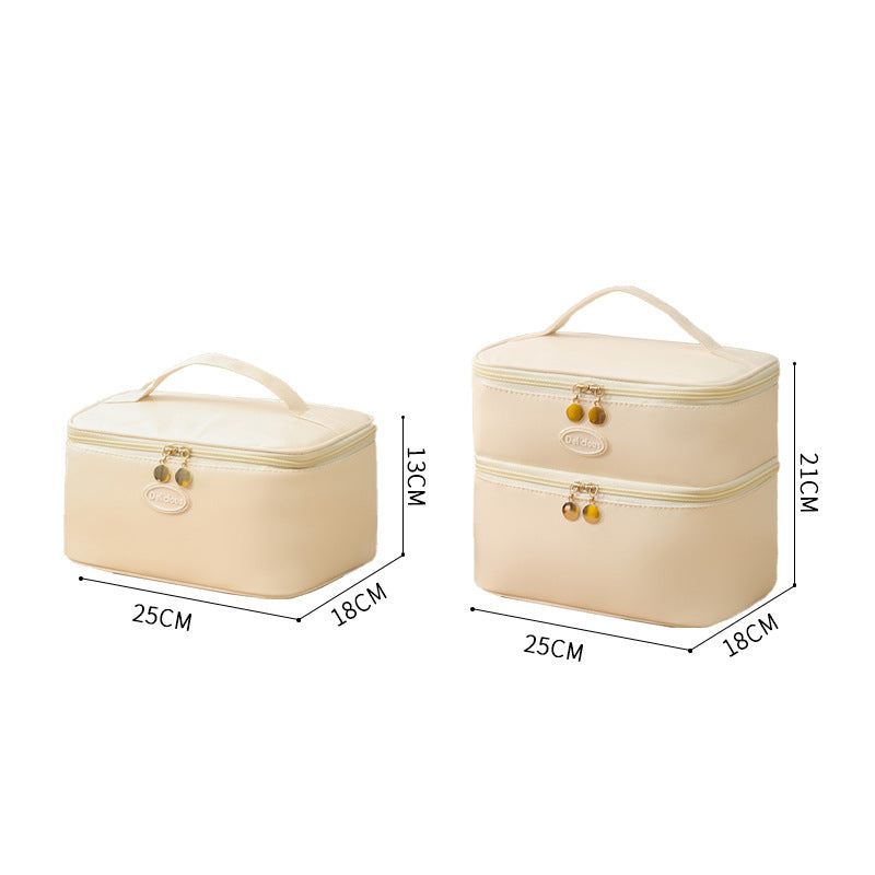 Beilian thickened aluminum foil lunch box bag, office worker portable double-layer portable lunch bag, thermal insulation handbag, student