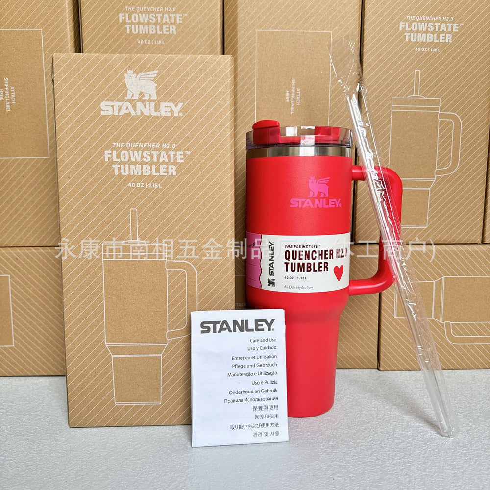 Stanley 40oz auto cup - 304 stainless steel insulated tumbler - portable car cup