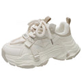 2026 new women's chunky sneakers: trendy dad shoes, platform, height increasing, slimming, versatile casual athletic shoes, lightweight student shoes