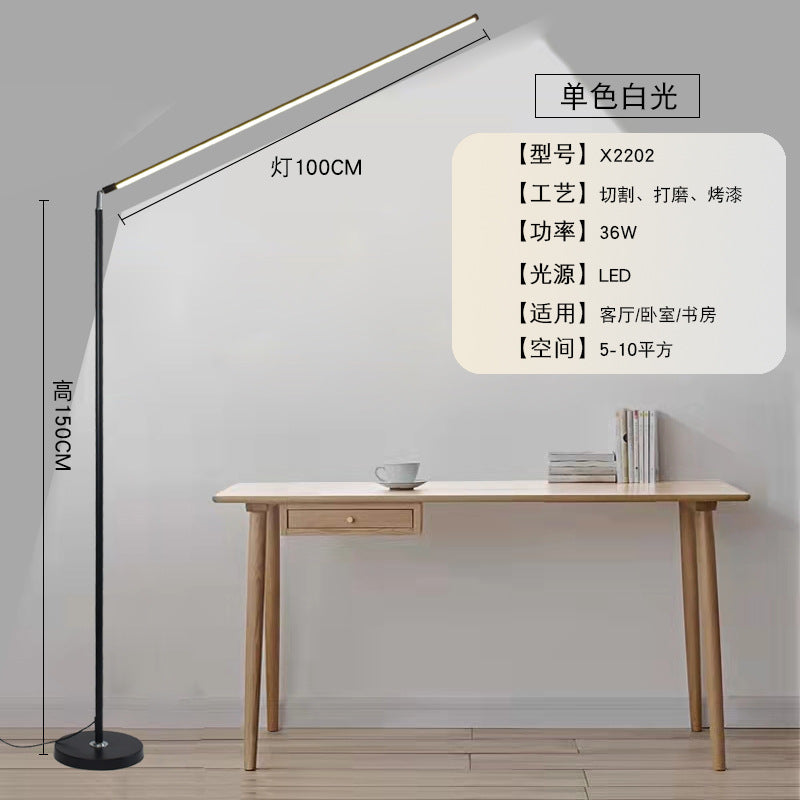 Led floor lamp - super bright, perfect for living room, bedroom, bedside, standing desk lamp, reading light, piano practice light, eyelash extension light