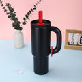 Amazon dopamine large capacity ice cup 304 stainless steel vacuum insulated mug with portable handle - perfect for car use