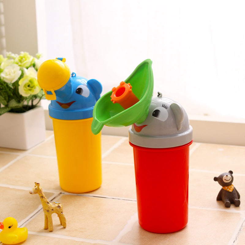 Portable kids urinal baby urinal handle urinal urinal handle urinal bottle urinal car