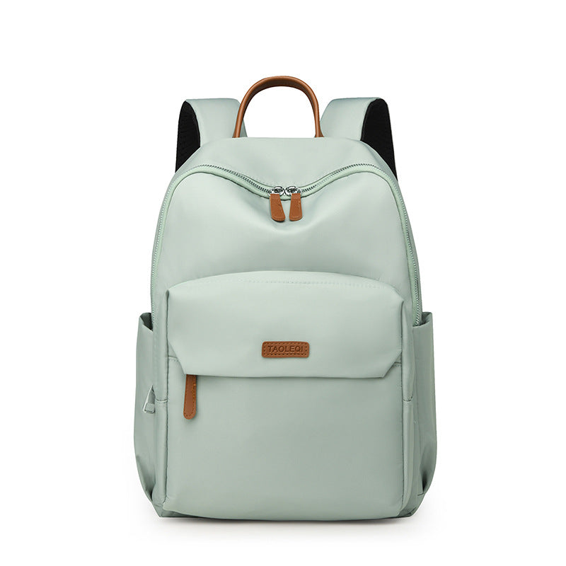 Backpack Men's Simple Large Capacity Travel Backpack Women's Casual Japanese Junior High School Student High School Student School Bag Men