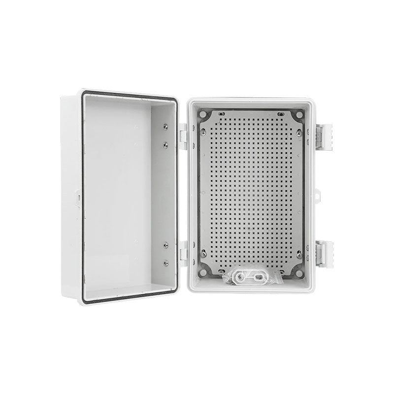 Outdoor plastic waterproof distribution box, hinge buckle waterproof distribution box, transparent foundation box, rainproof junction box