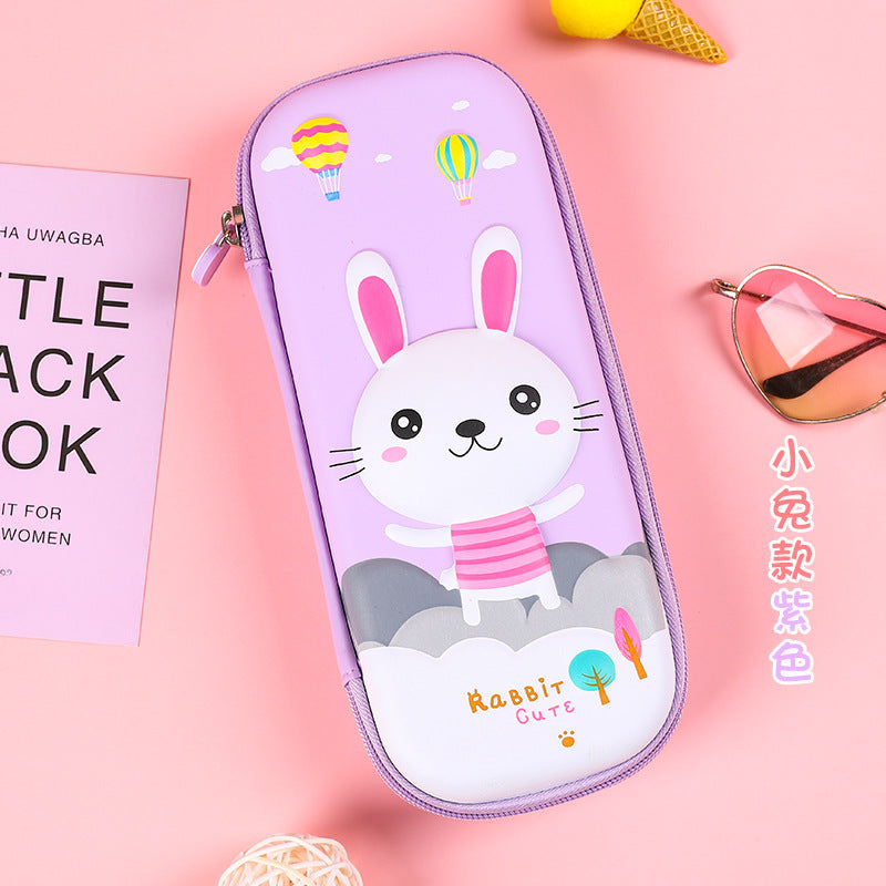 Korean version cartoon multi-functional pencil case large capacity primary school boy kindergarten cute stationery case multi-functional pencil case