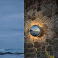 Outdoor wall light waterproof courtyard lamp villa garden decorative wall sconce balcony walkway light modern stainless steel wall lamp
