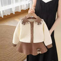 Girls' sweater cardigan set -  autumn new collection - sweet princess style - two-piece bowknot outfit