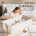 Baby crib convertible bed mobile foldable multifunctional cradle newborn bedside bed cross-border hot-selling baby bed