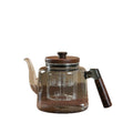 new all-in-one glass tea kettle: large capacity, electric ceramic cooker for boiling water and brewing tea with spray function