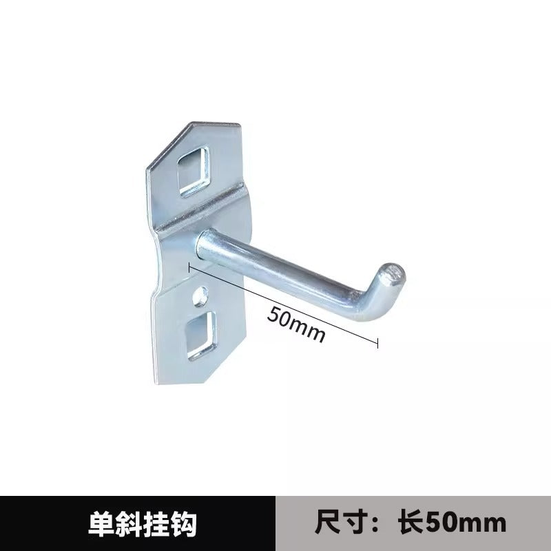 [shelf accessories] square hole perforated board storage rack metal multi-functional clothes rail shelf clothes hanger dustproof curtain