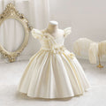 New in: ready-to-ship girls' formal dresses - floral print princess dress for piano recitals and special occasions