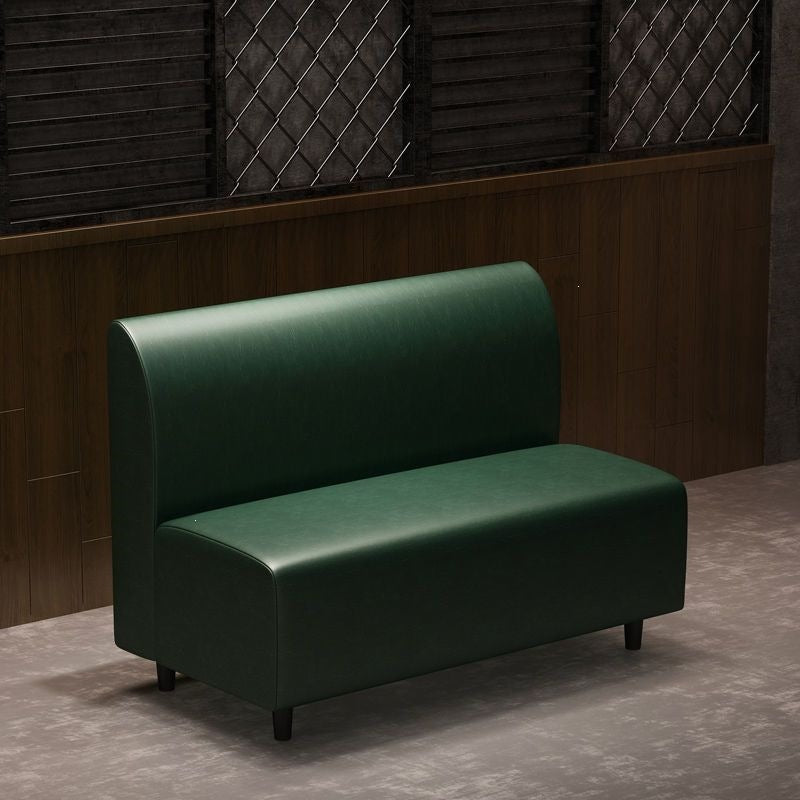 Restaurant sofa balcony tea table and chair card seat sofa coffee table combination retro courtyard coffee table combination bar booth wood