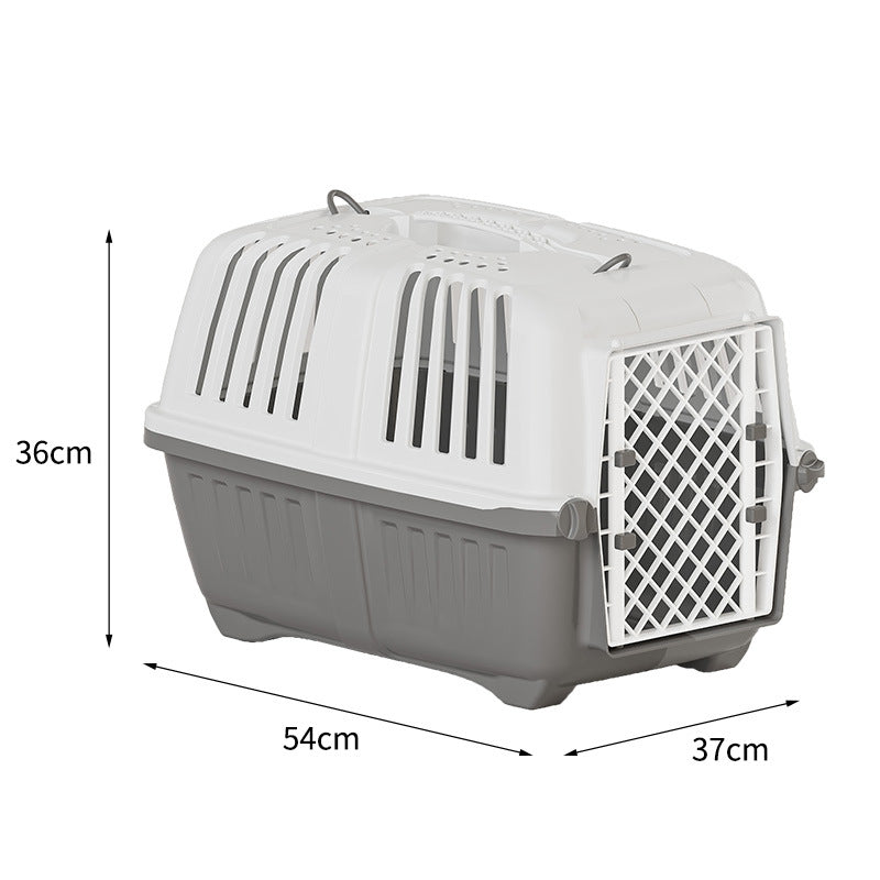 New pet air box wholesale large portable car pet bag Meow air freight box portable out pet box