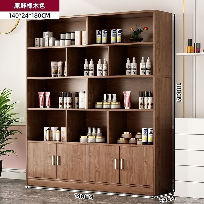 Cosmetics display cabinet, beauty salon product display cabinet, wine cabinet, supermarket, nail salon display rack, multi-layer storage rack
